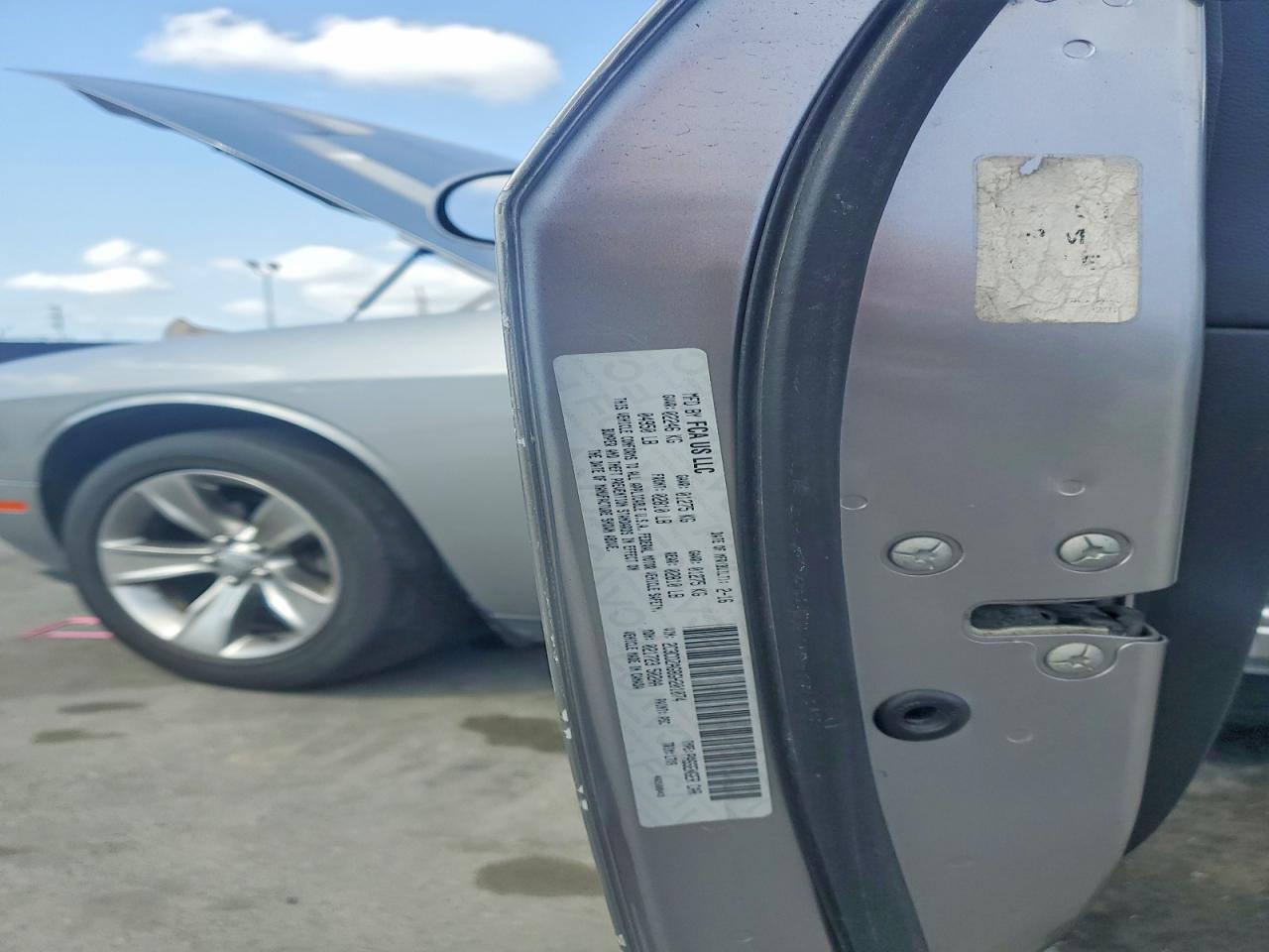 2016 DODGE CHALLENGER