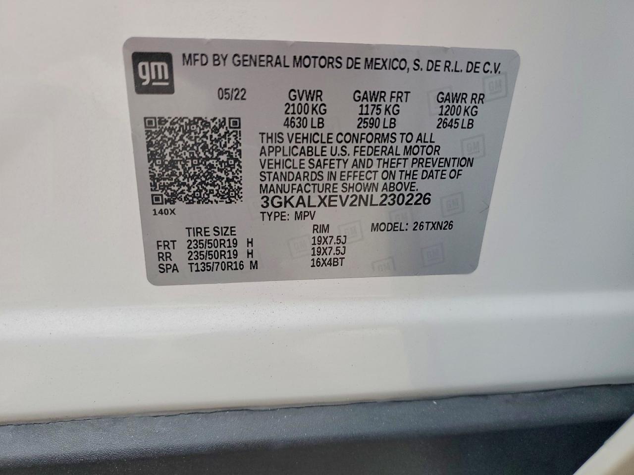 2022 GMC TERRAIN