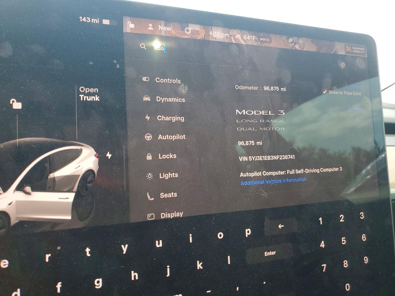 2022 TESLA MODEL 3