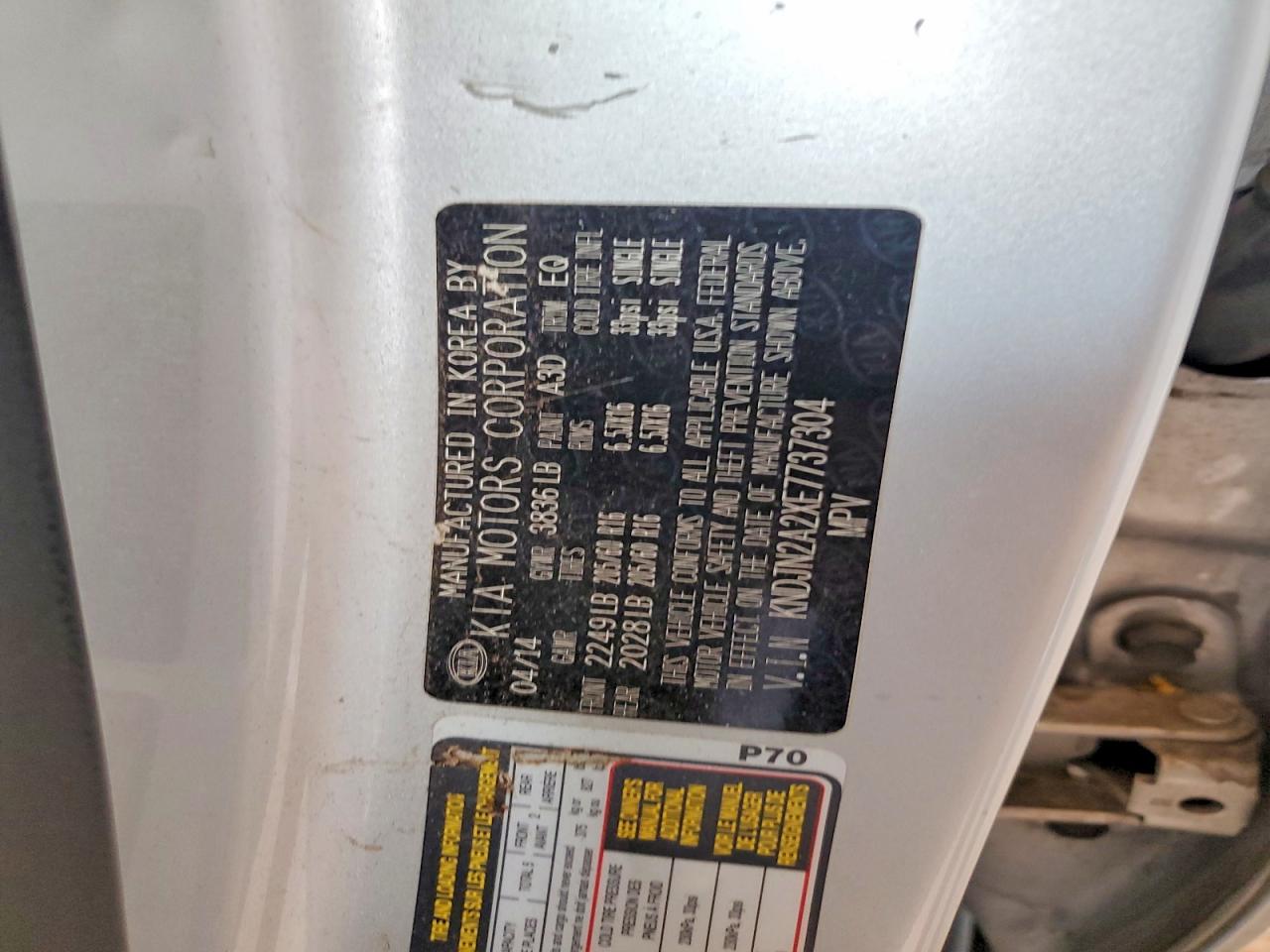 2014 KIA SOUL BASE