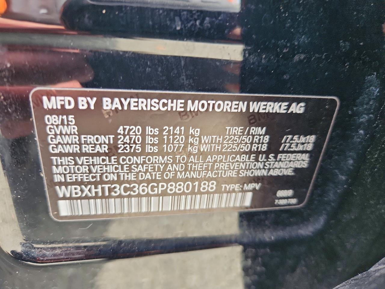 2016 BMW X1