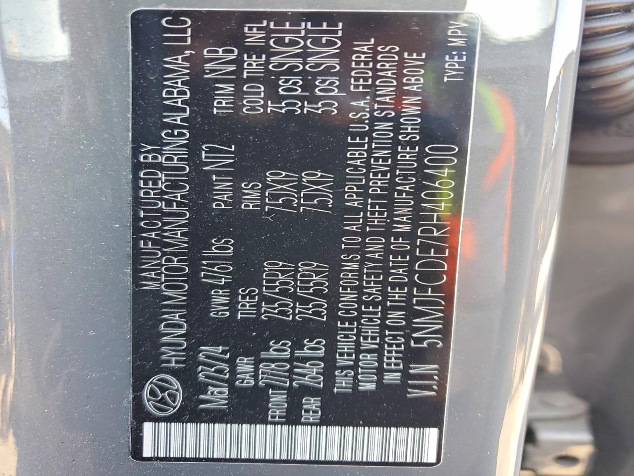 2024 HYUNDAI TUCSON