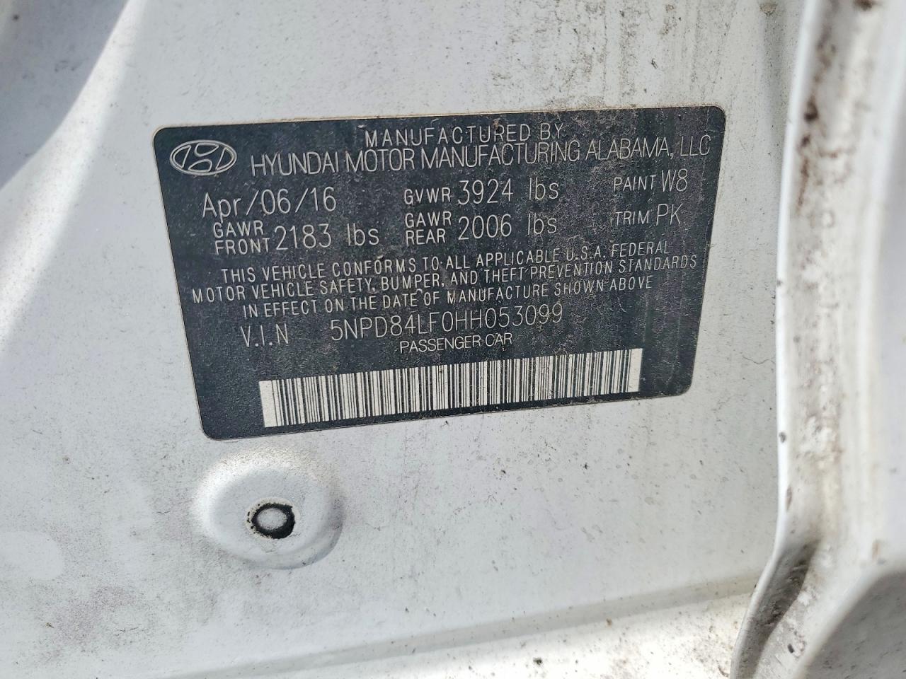 2017 HYUNDAI ELANTRA