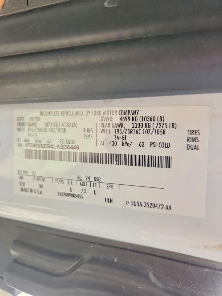 2020 FORD TRANSIT