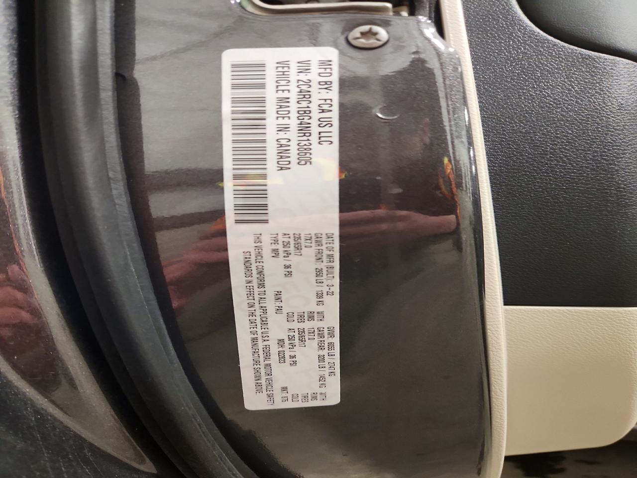 2022 CHRYSLER PACIFICA