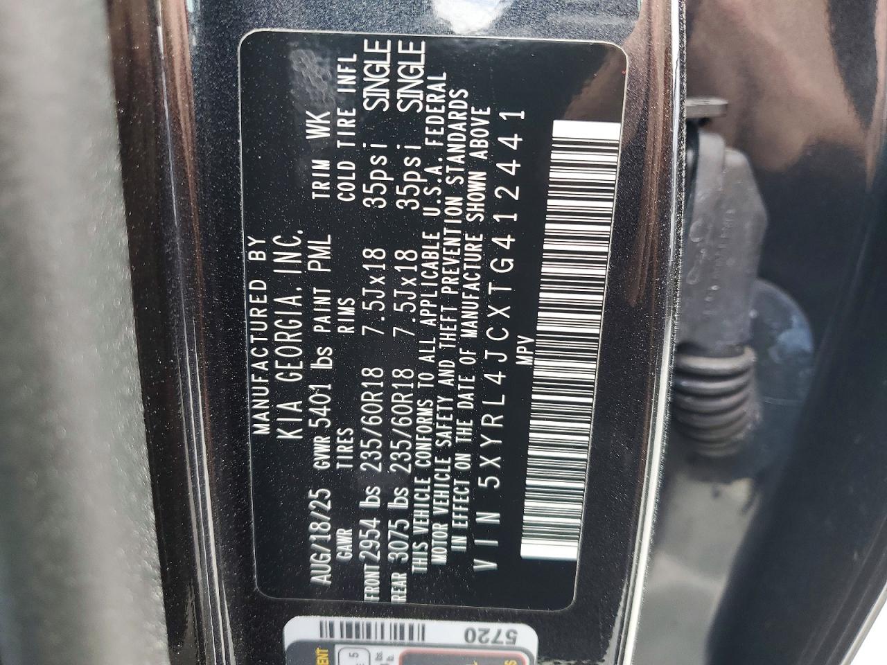 2026 KIA SORENTO