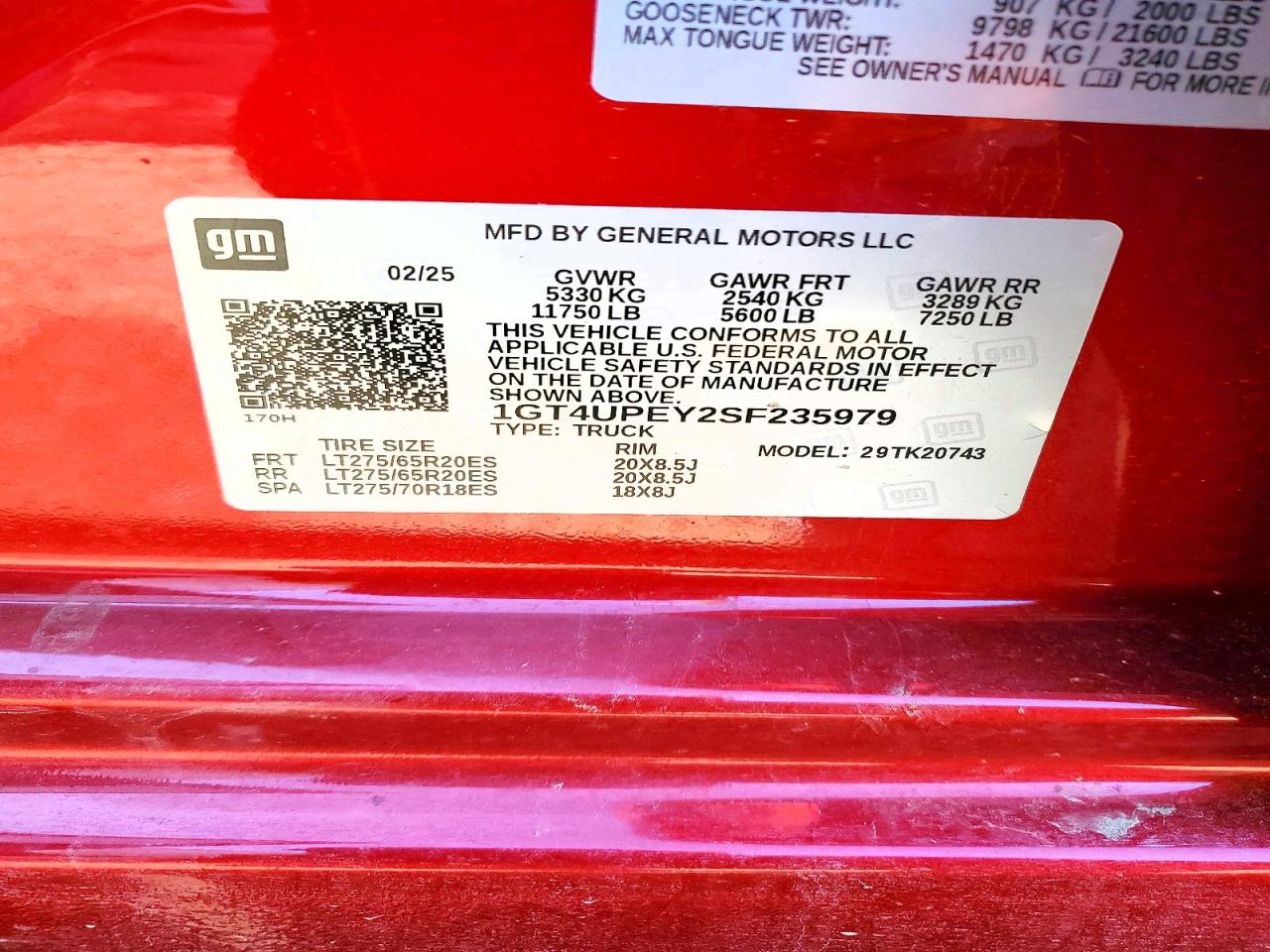 2025 GMC SIERRA