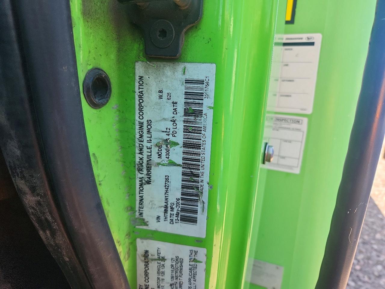 2007 INTERNATIONAL 4000 SERIE