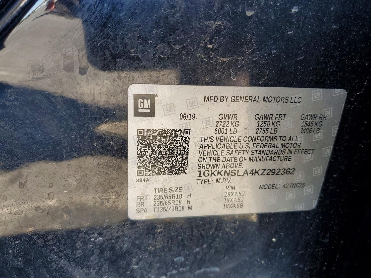 2019 GMC ACADIA