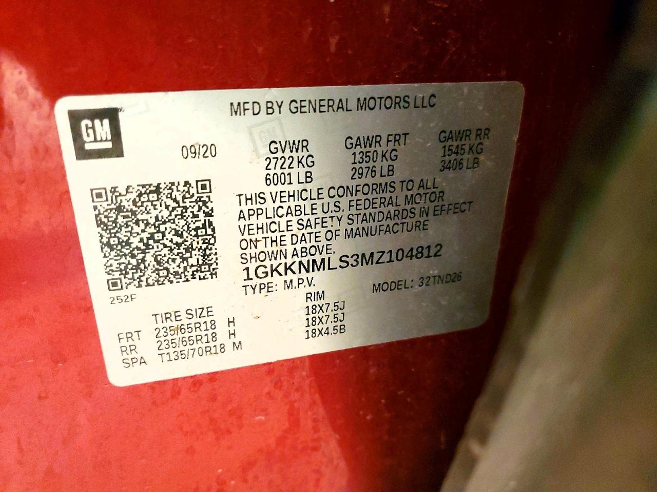 2021 GMC ACADIA