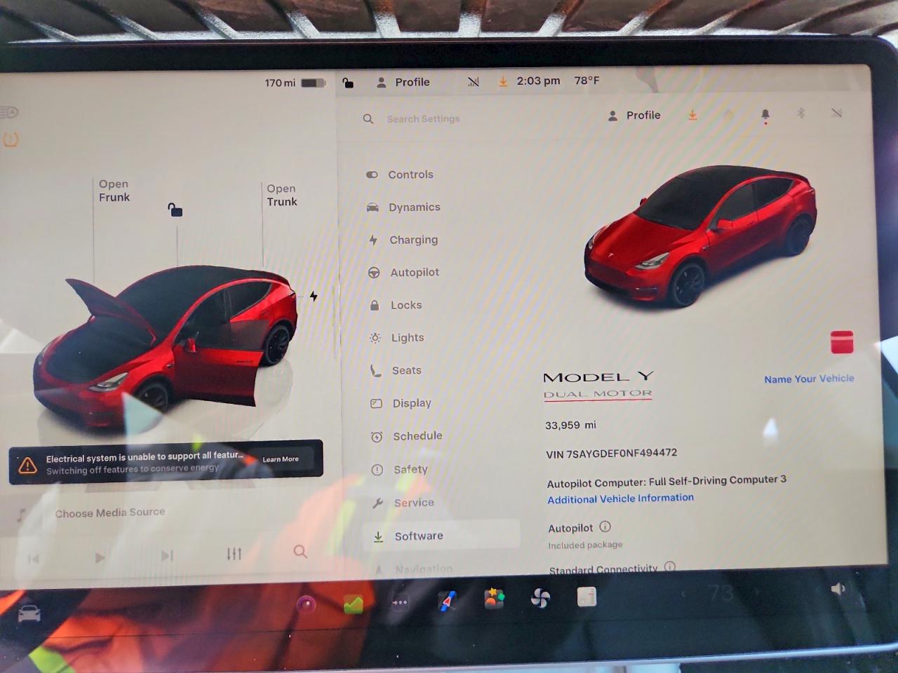 2022 TESLA MODEL Y