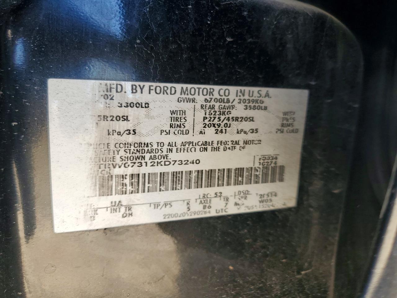 2002 FORD F150