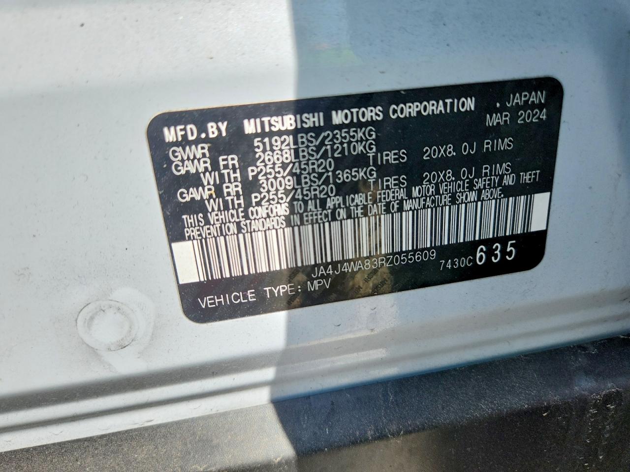 2024 MITSUBISHI OUTLANDER