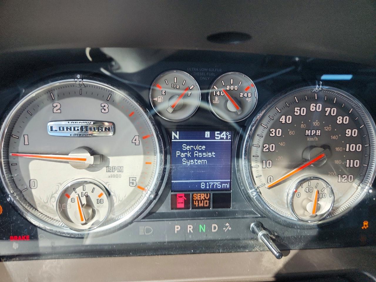 2012 DODGE RAM 2500