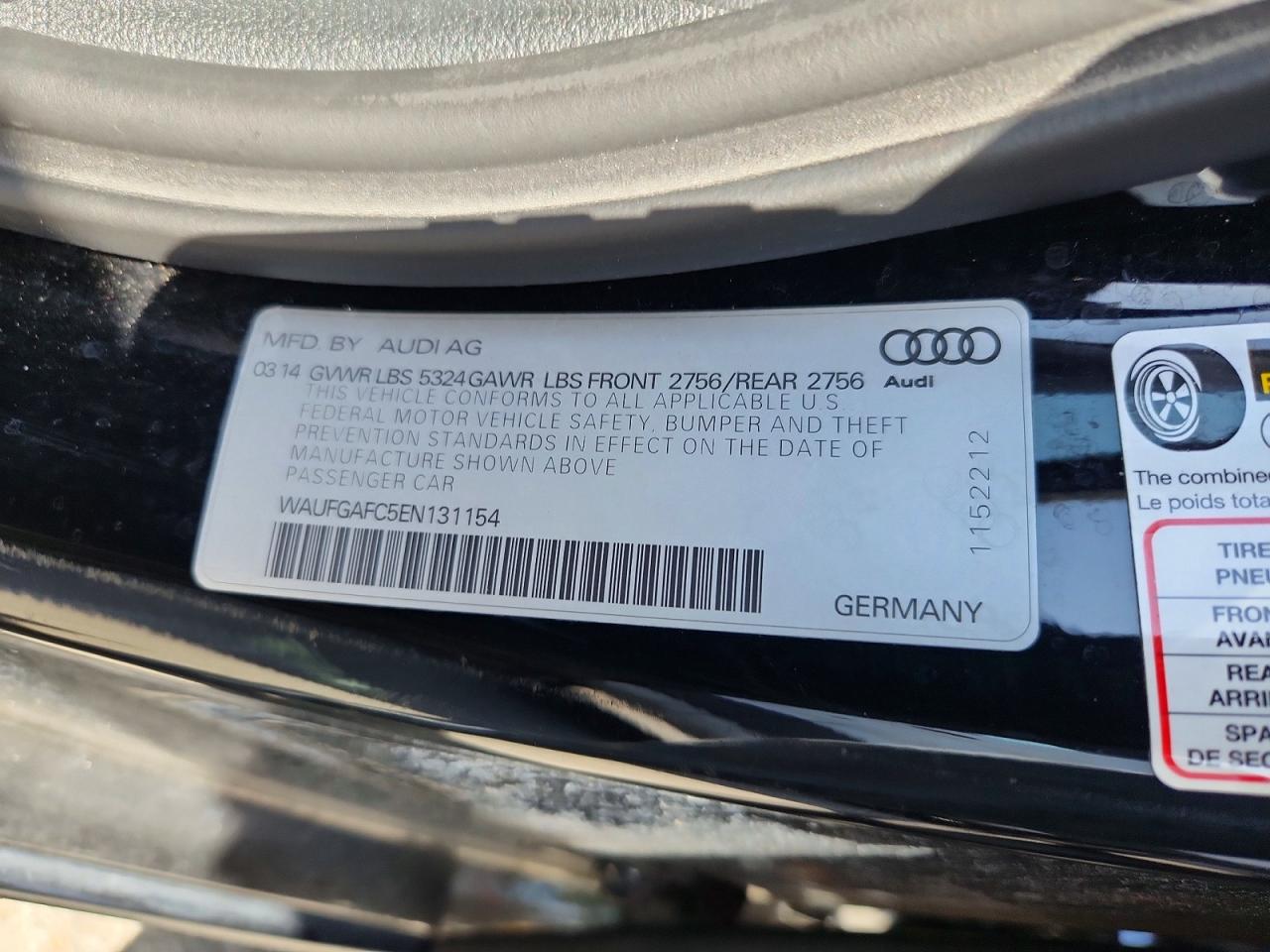 2014 AUDI A6
