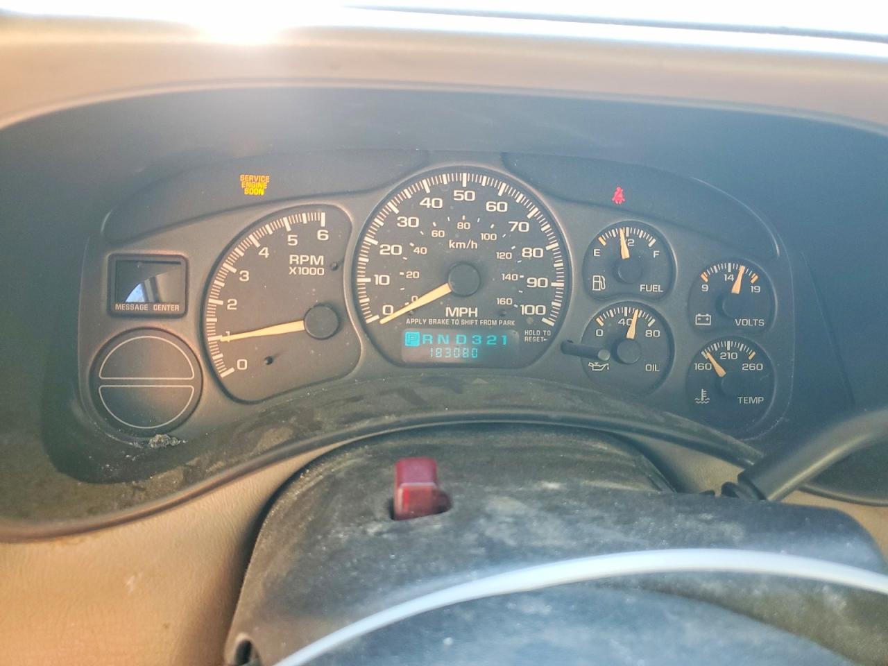 2002 CHEVROLET TAHOE
