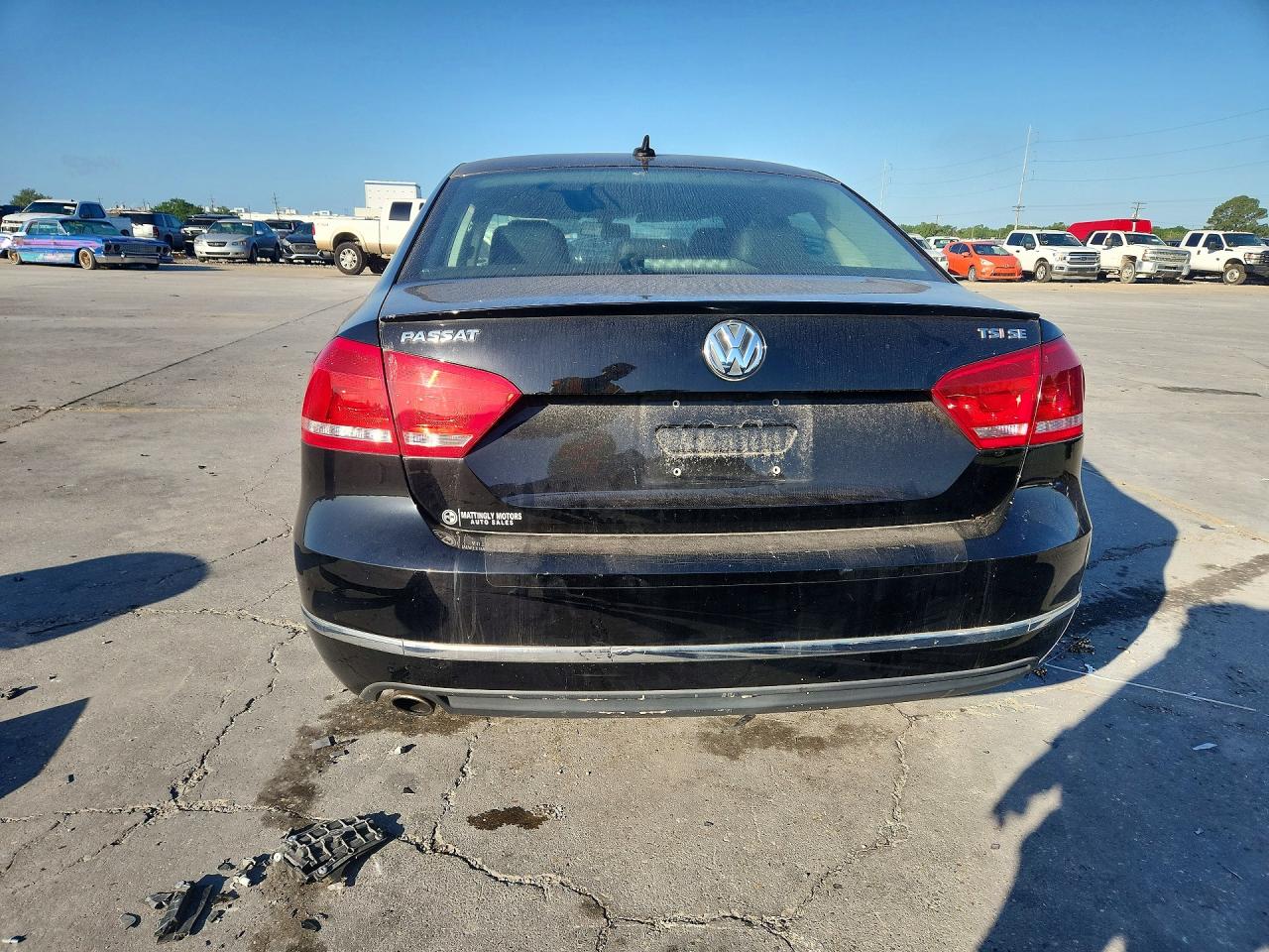 2015 VOLKSWAGEN PASSAT