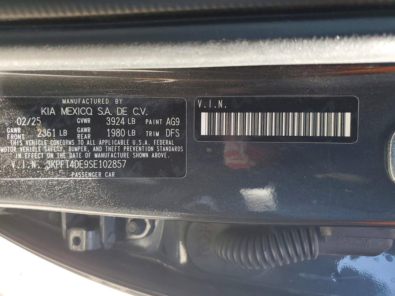2025 KIA ALL OTHER