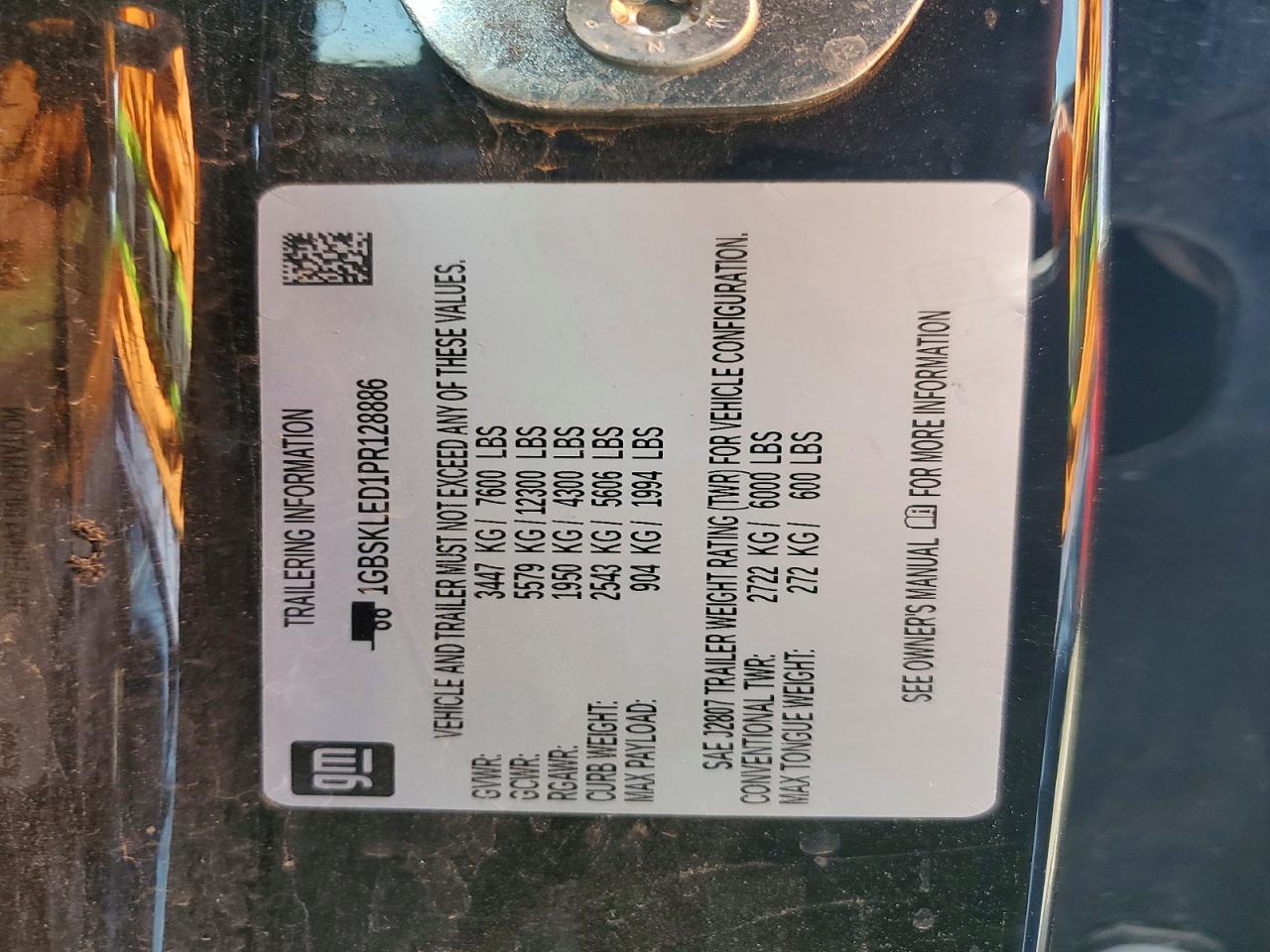 2023 CHEV TAHOE