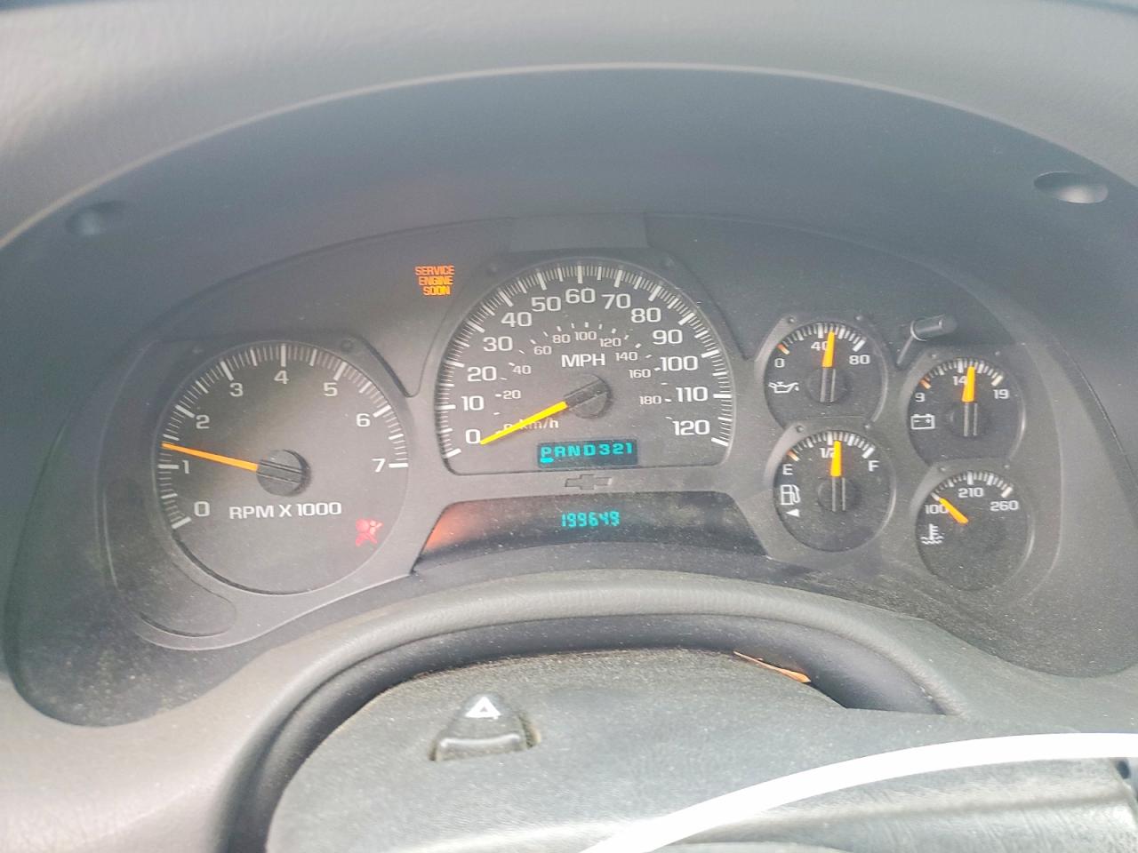 2002 CHEVROLET TRAILBLAZE