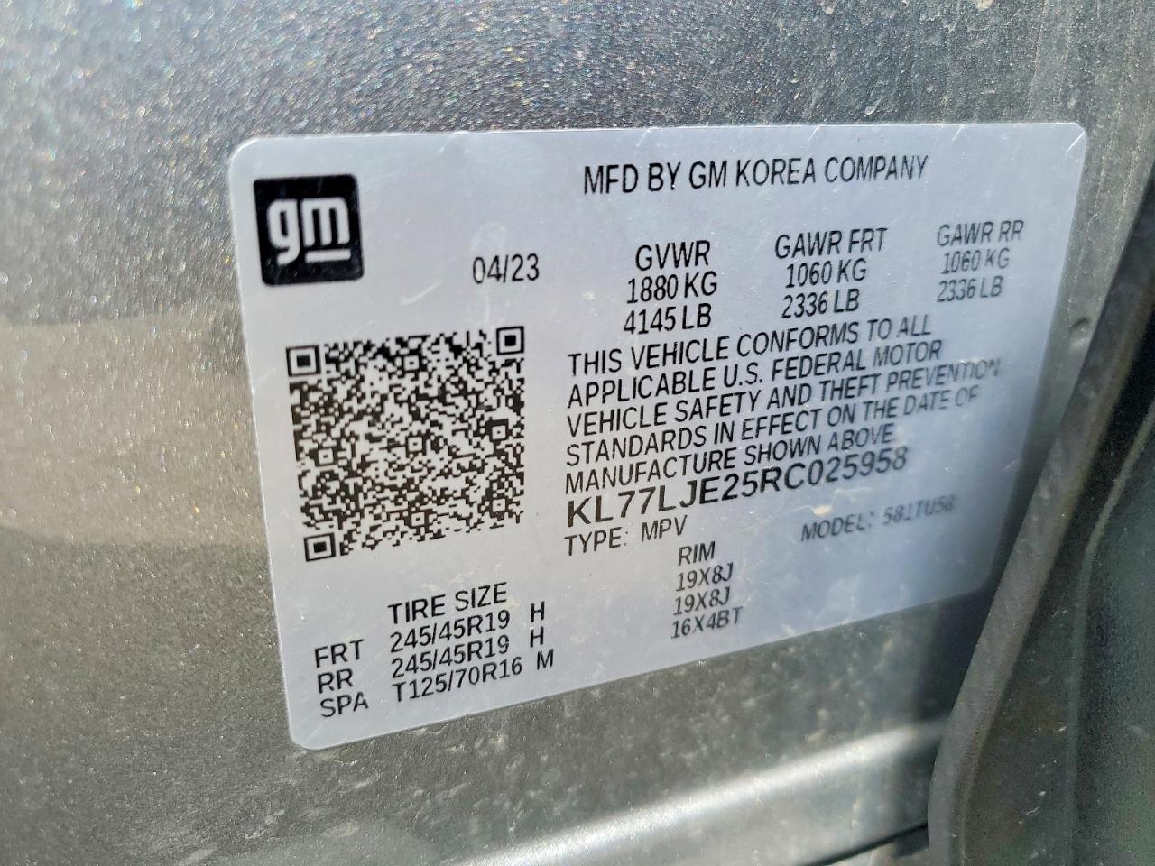 2024 CHEVROLET TRAX