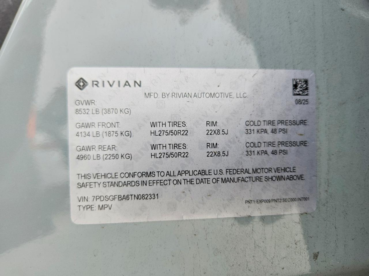 2026 RIVIAN RIS