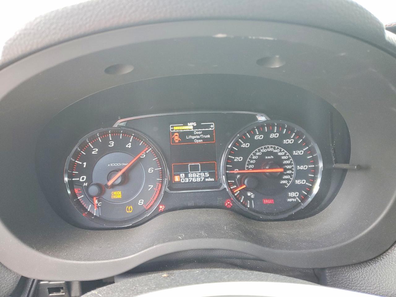2019 SUBARU WRX