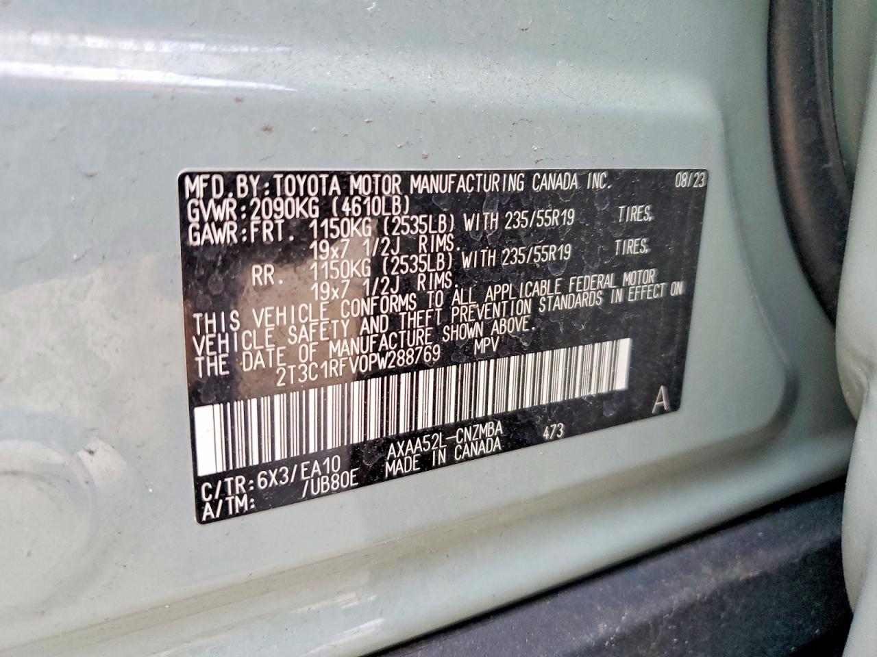 2023 TOYOTA RAV4