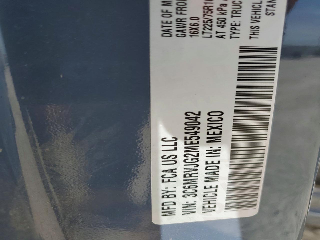 2021 RAM PROMASTER