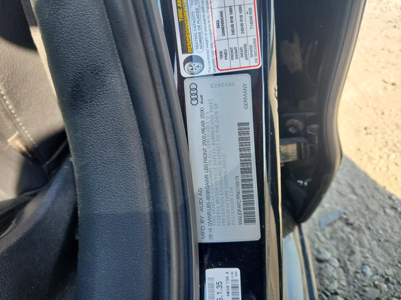 2015 AUDI A6