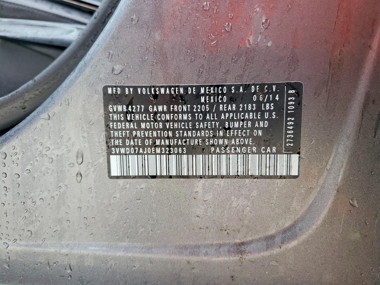 2014 VOLKSWAGEN JETTA