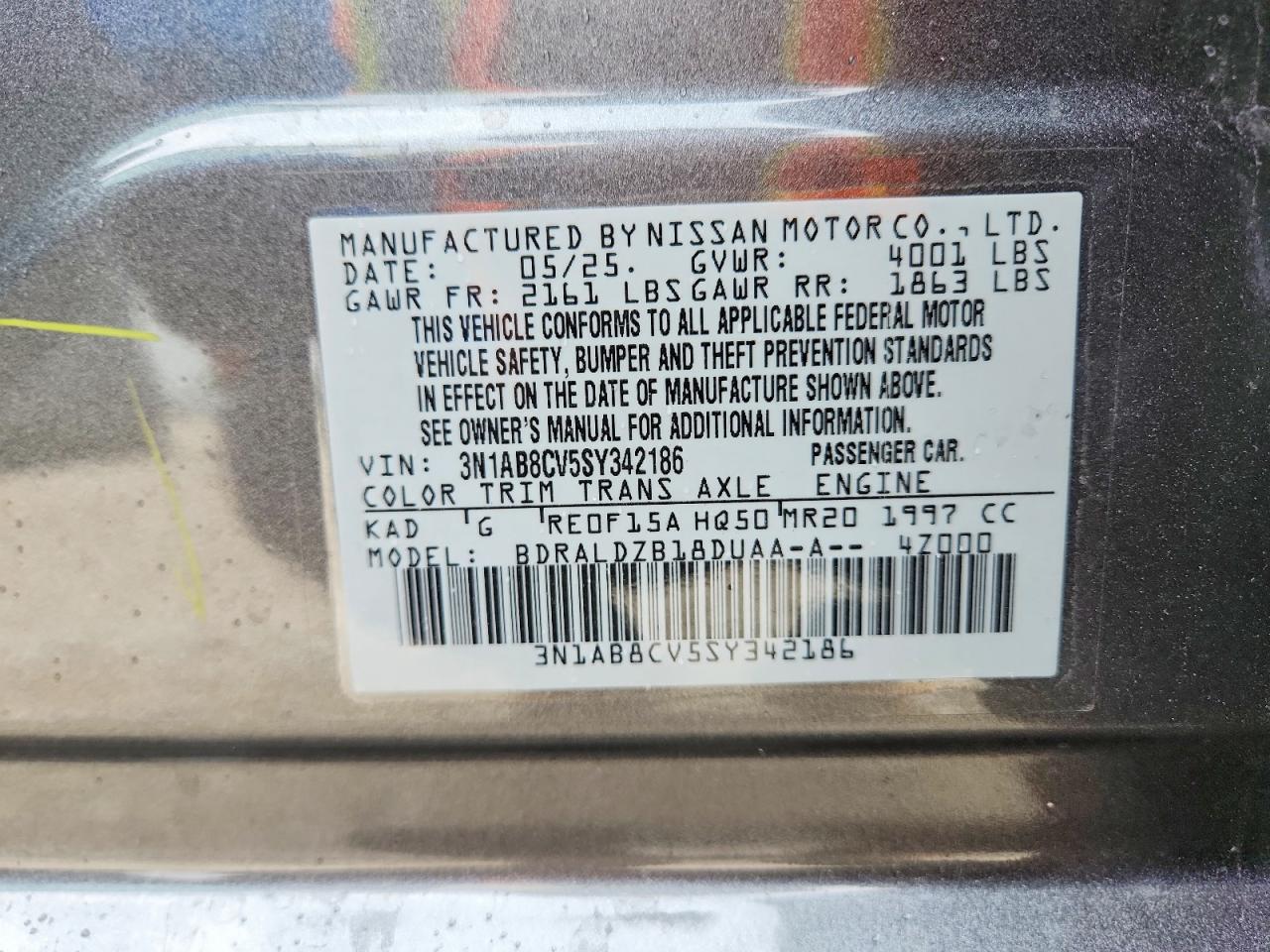 2025 NISSAN SENTRA