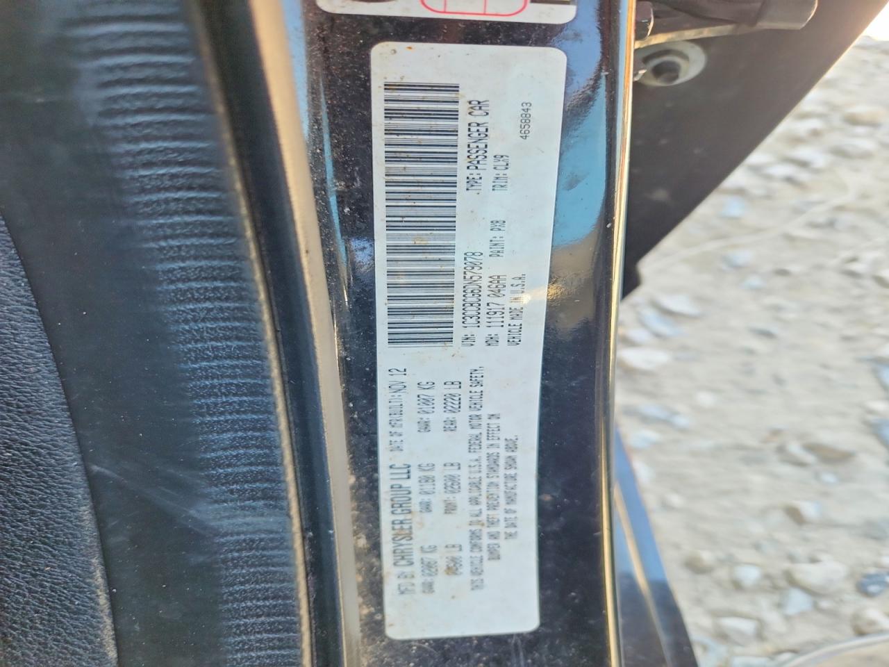 2013 CHRYSLER 200