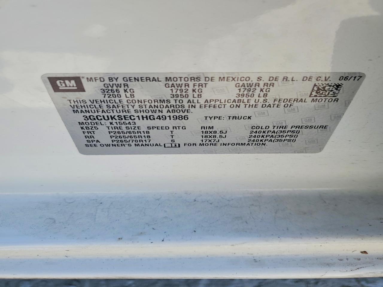 2017 CHEVROLET ALL Models
