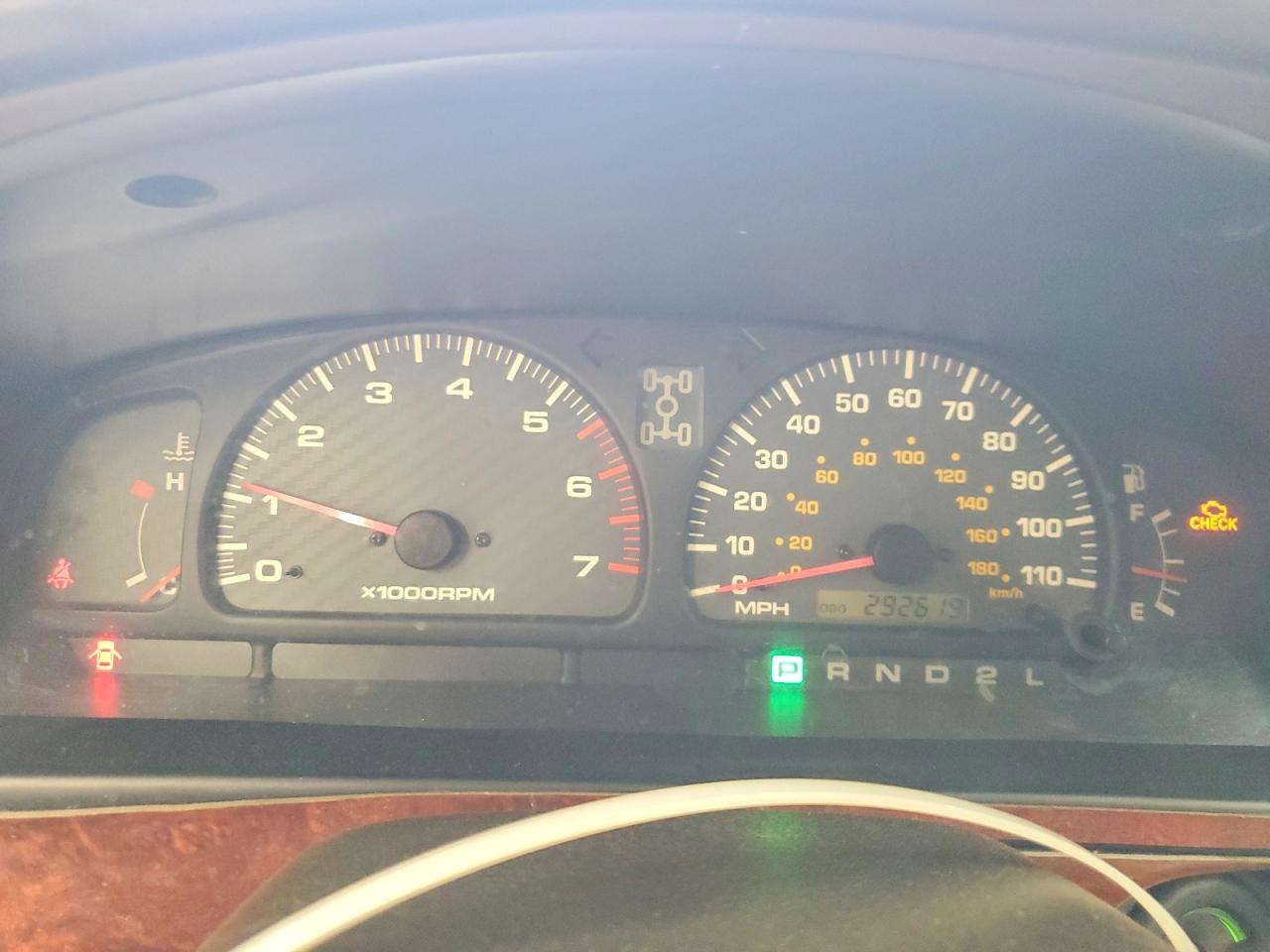 2001 TOYOTA 4RUNNER