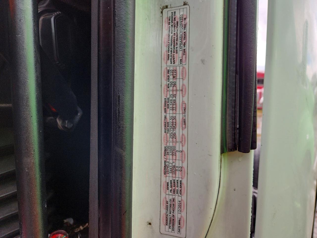 2015 PETERBILT ALL OTHER