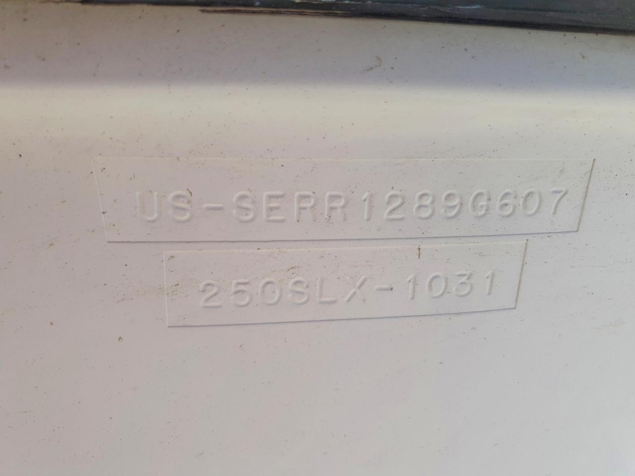 2007 SEA RAY 250 SELECT