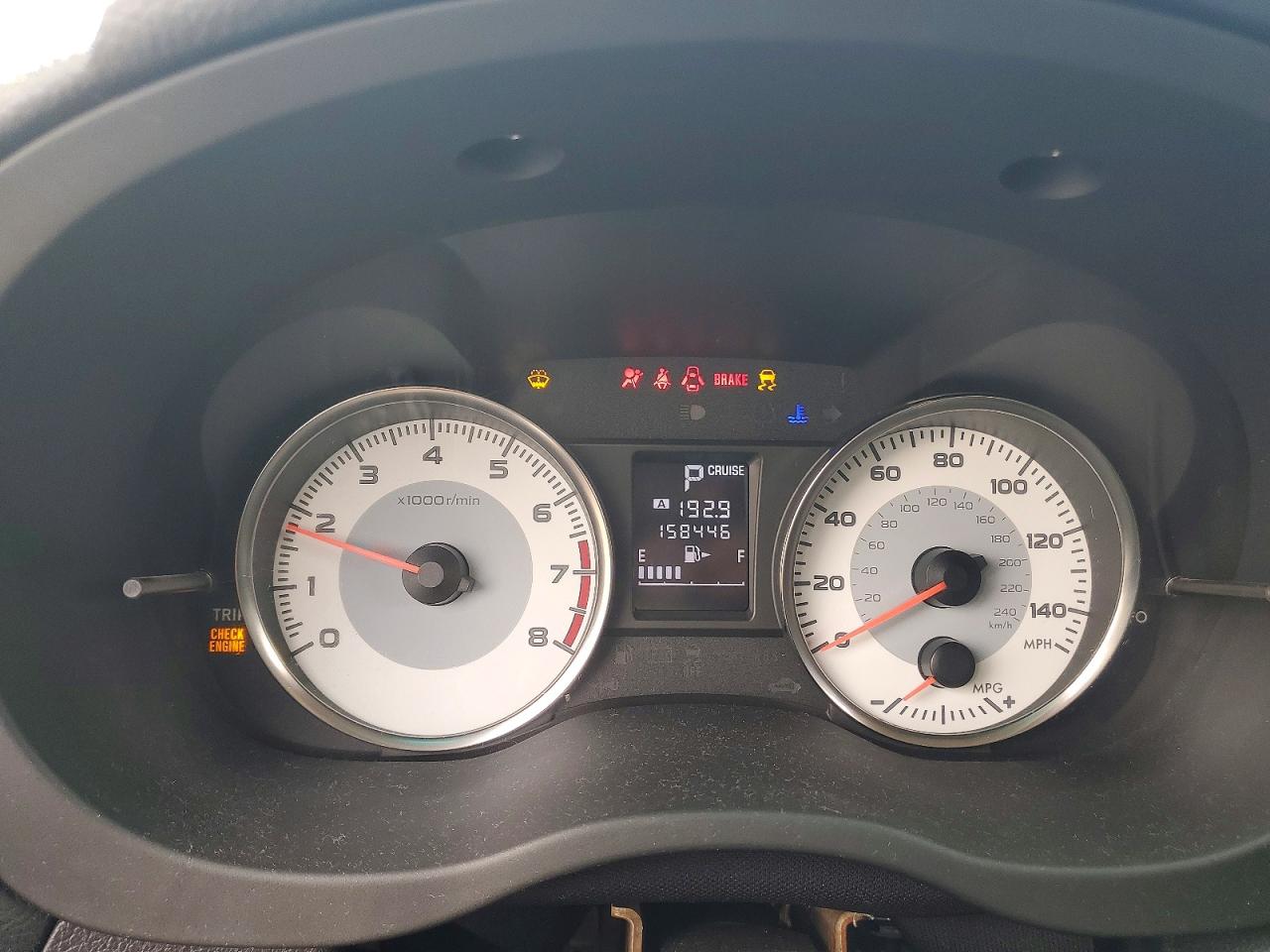 2012 SUBARU IMPREZA