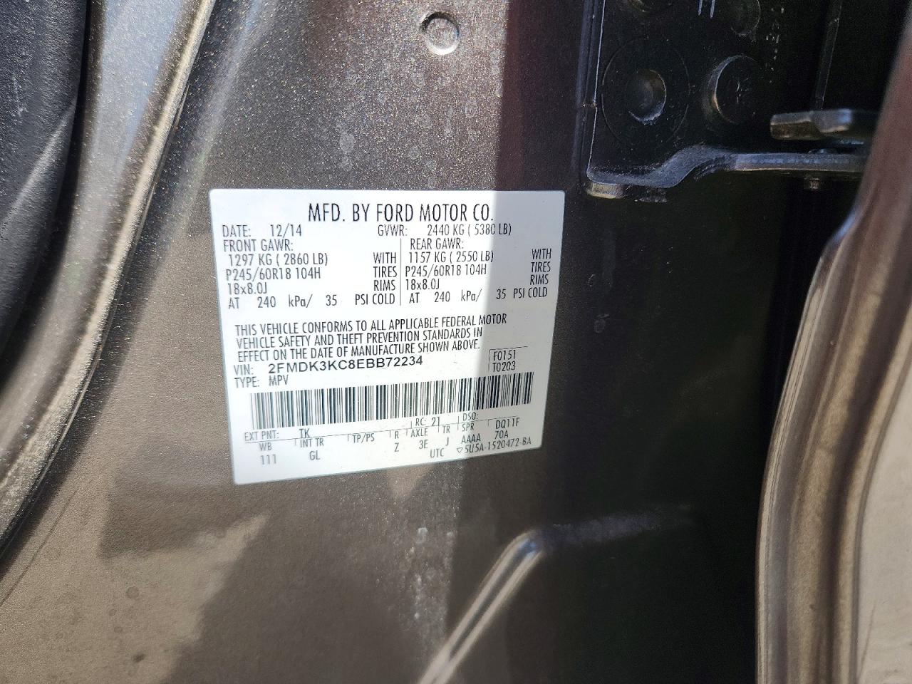 2014 FORD EDGE