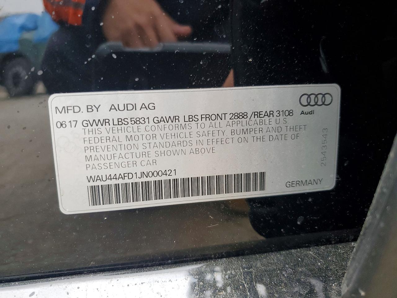 2018 AUDI A8