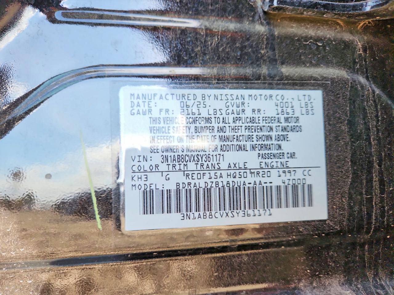 2025 NISSAN SENTRA