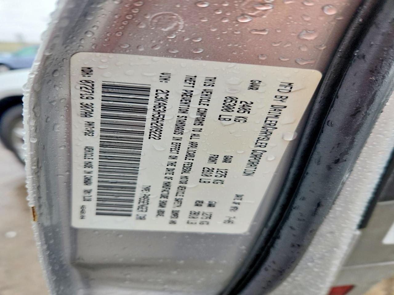 2006 CHRYSLER 300