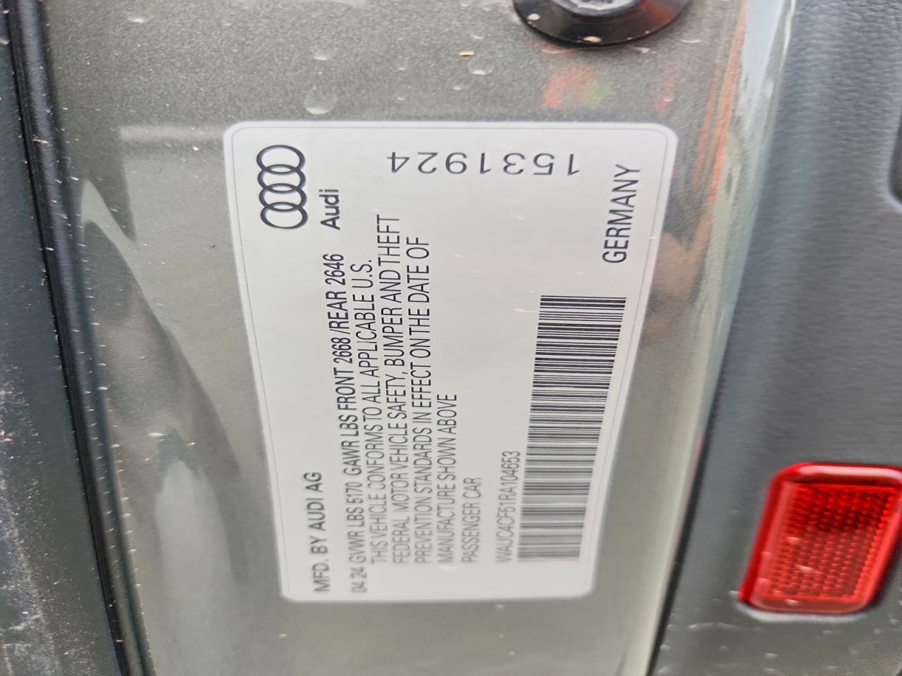 2024 AUDI S5/RS5