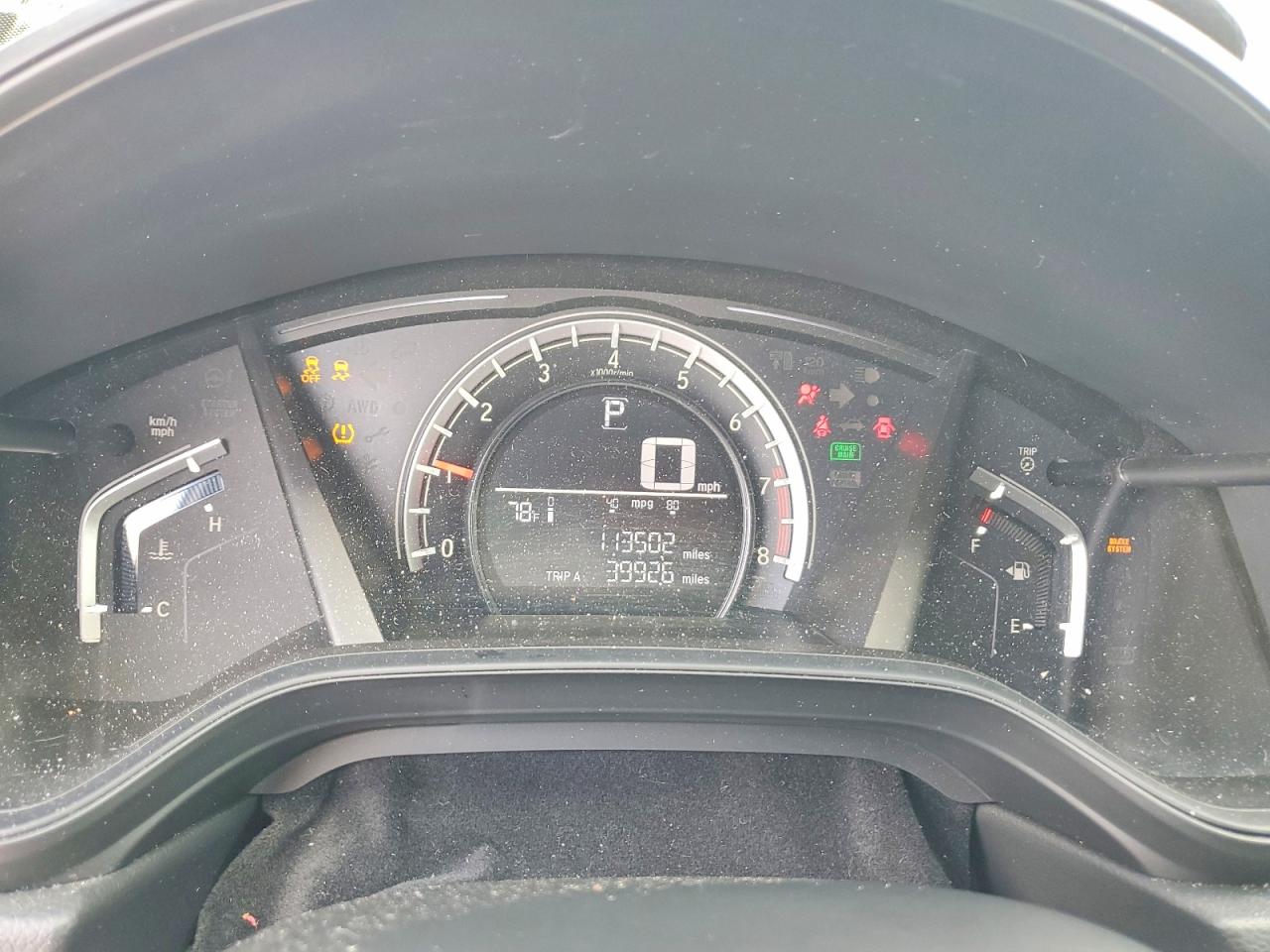 2018 HONDA CRV