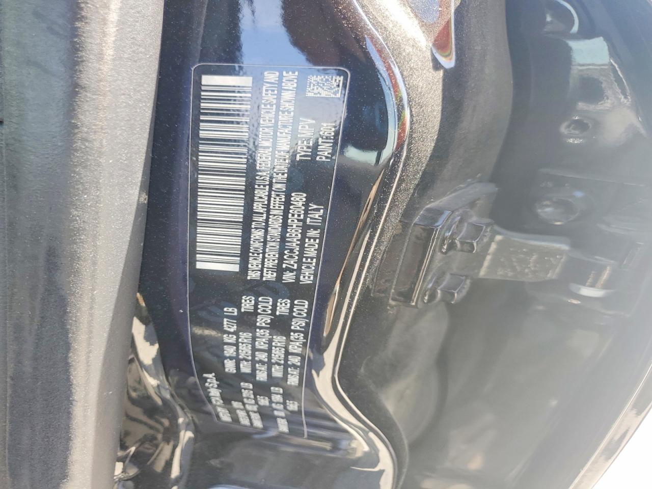 2017 JEEP RENEGADE