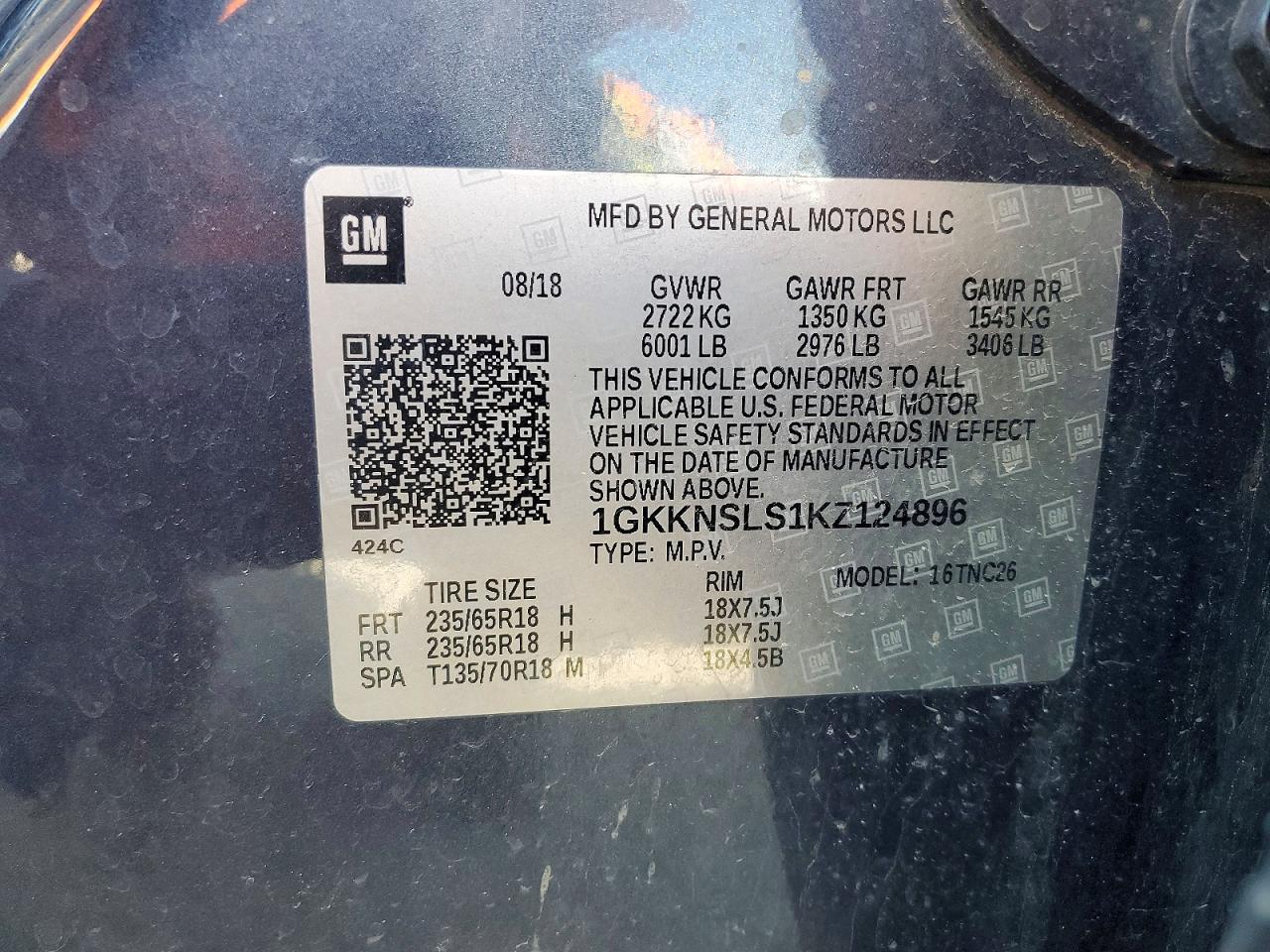 2019 GMC ACADIA
