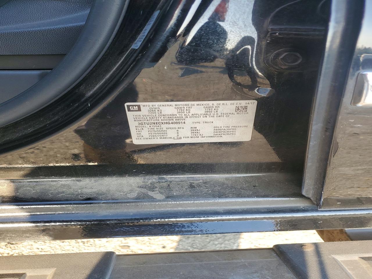 2017 GMC SIERRA
