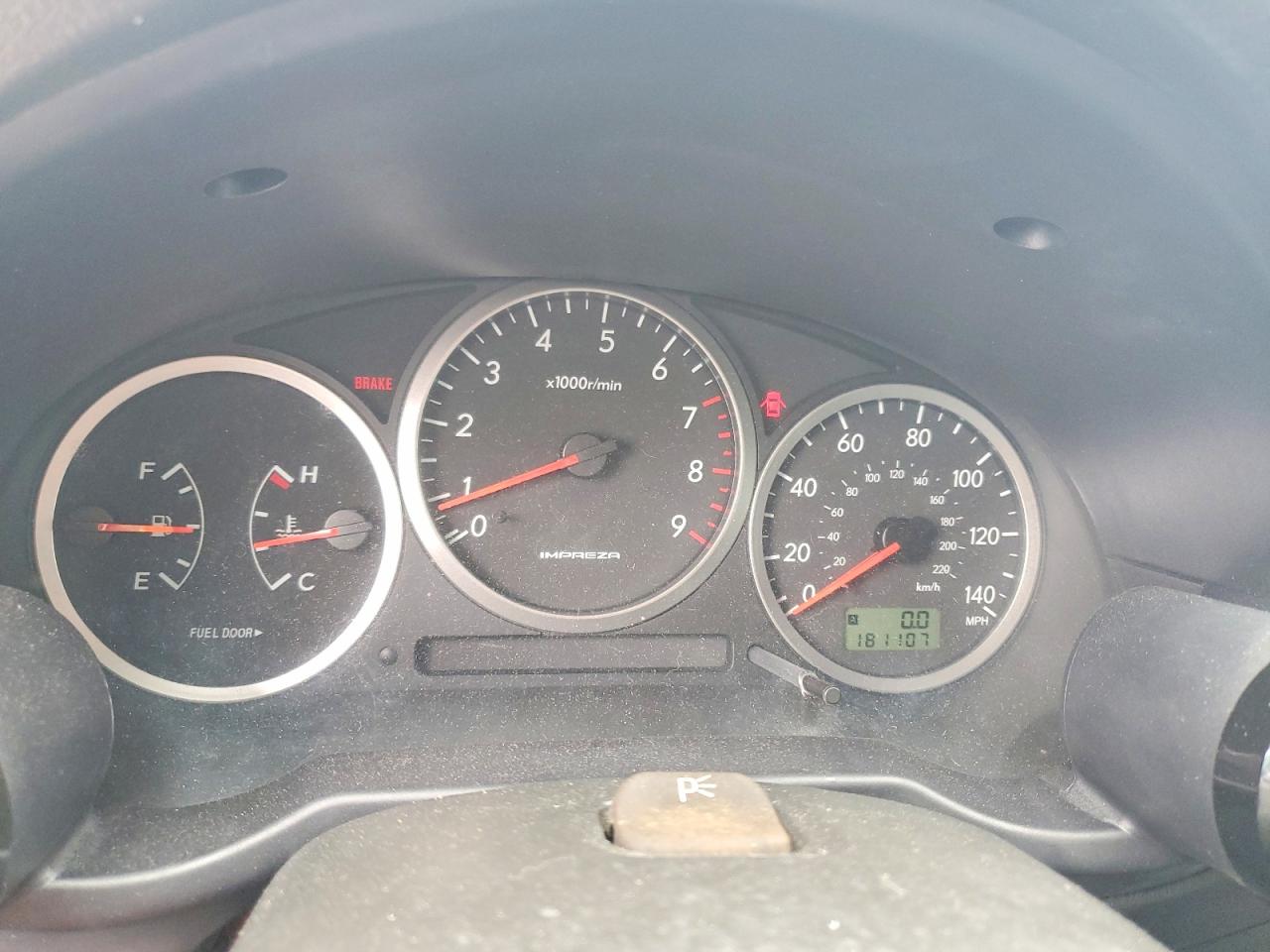 2002 SUBARU IMPREZA