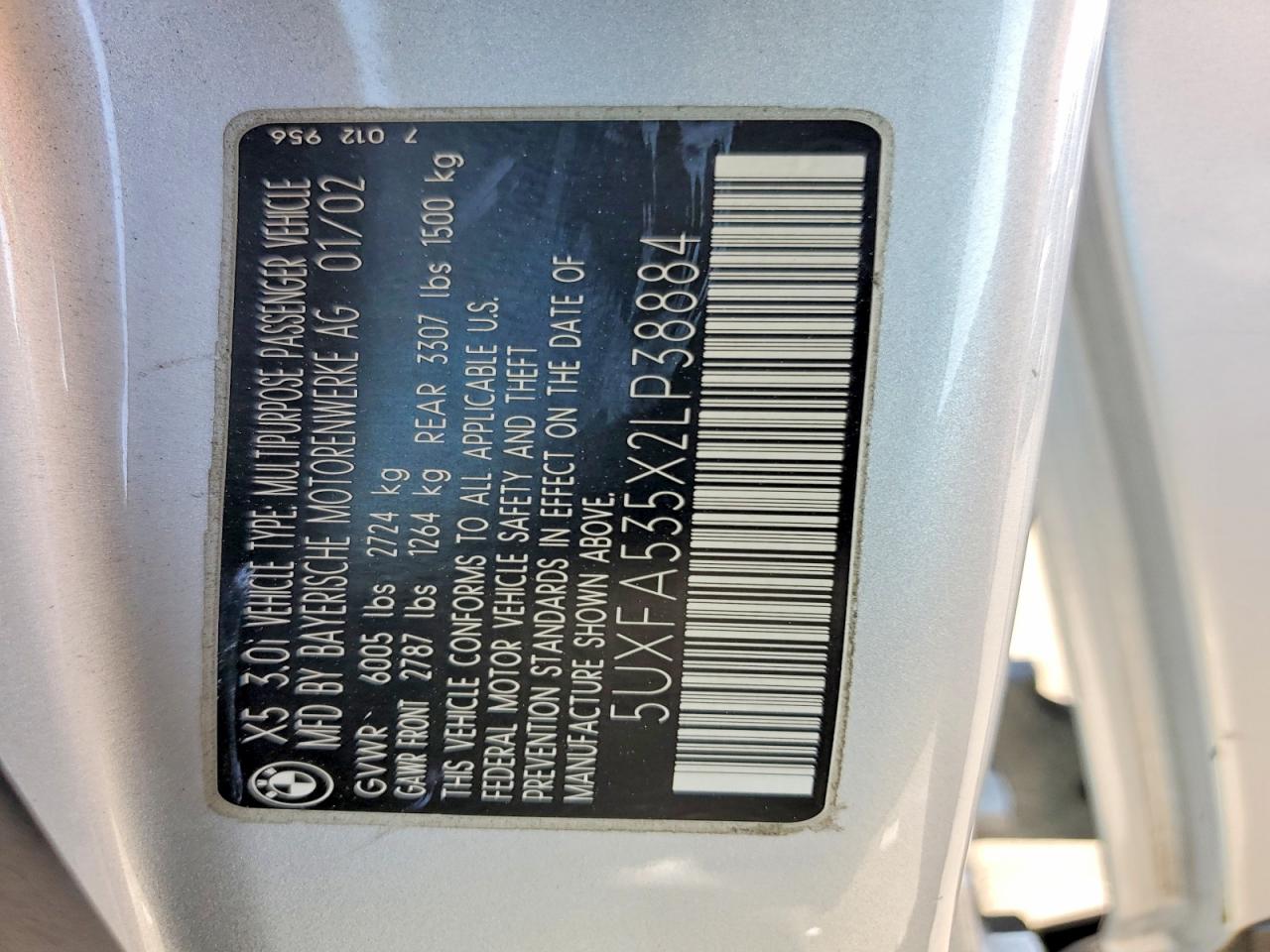 2002 BMW X5