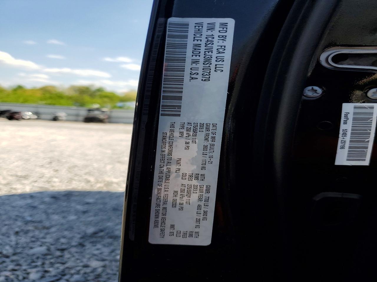 2022 JEEP GRAND WAGO